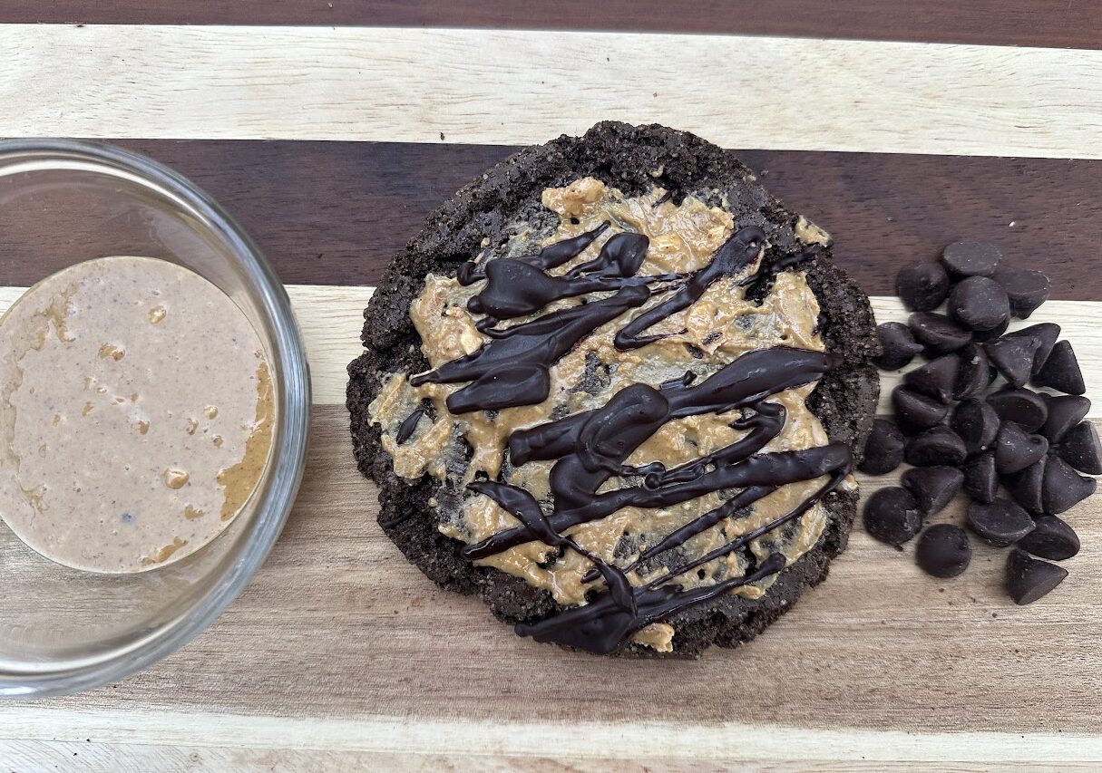 Mountain View Treats Double chocolate peanut butter brownie cookie