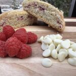 Mountain View Treats Raspberry White Chocolate Scone
