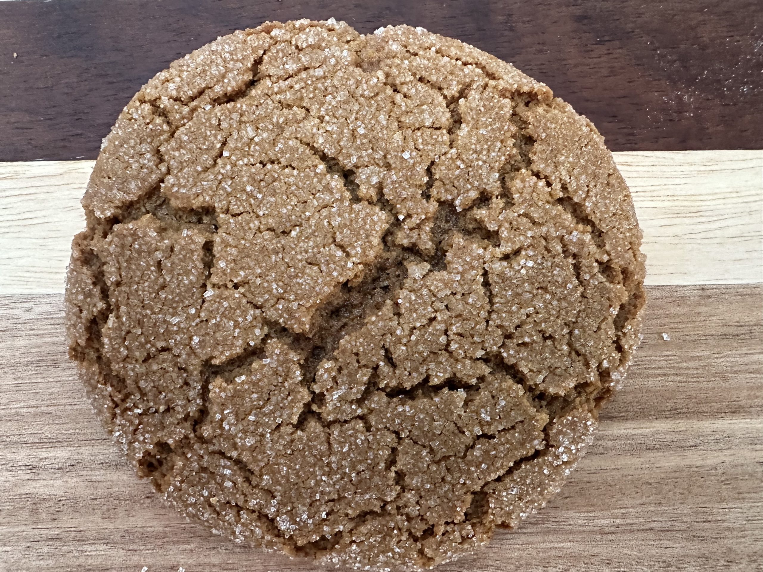 Mountain View Treats chewy ginger molasses cookie
